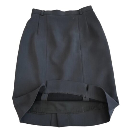 Unknown Source Women's S/M (Waist 67) Gray Midi Straight Fully Lined Skirt - Picture 5 of 13